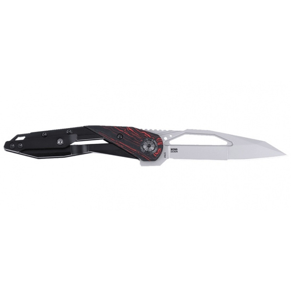 Nóż Składany CRKT Nucleus Czarny/Czerwony 5702
