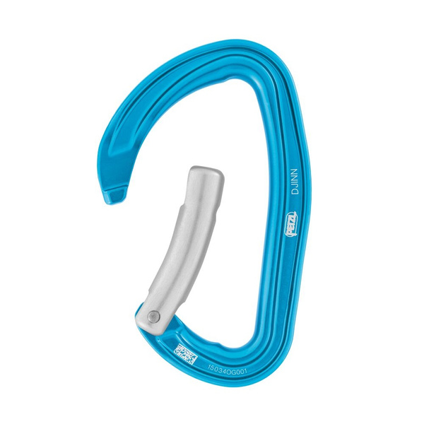 Karabinek Wygięty Djinn Petzl Turkusowy (M060LB00)