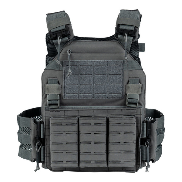 Kamizelka Taktyczna QR Plate Carrier Lasercut 101 Inc. Wolf Grey (129794)