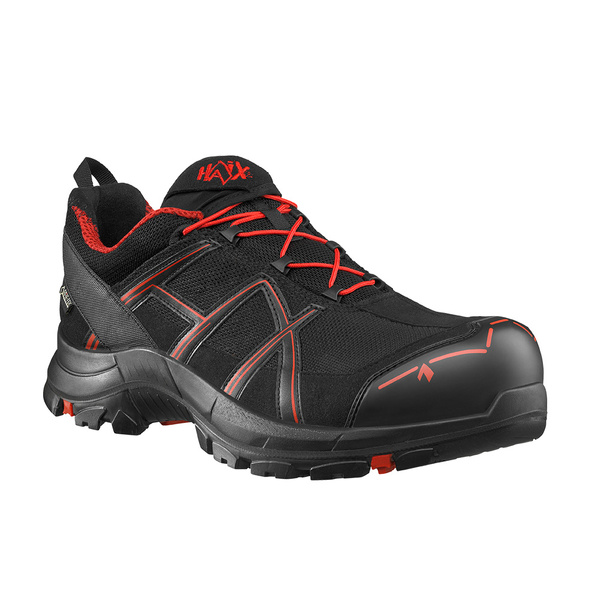 Buty Robocze Haix BLACK EAGLE Safety 40 Low Gore-Tex Black / Red (610002) Nowe III Gatunek