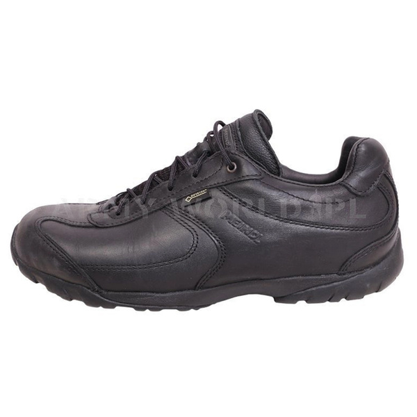 Trekking Leather Shoes Gore-tex Meindl Black Military Surplus New