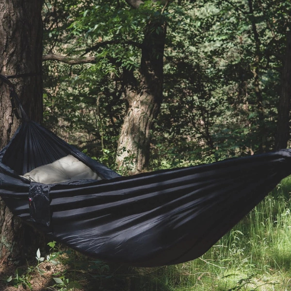 Hamak Lekki Turystyczny Ważka V2 TigerWood Czarny