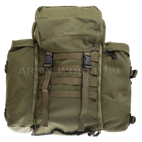 Plecak Holenderski SMPS Foldable Daypack + Kieszenie Boczne Berghaus Oryginał Nowy