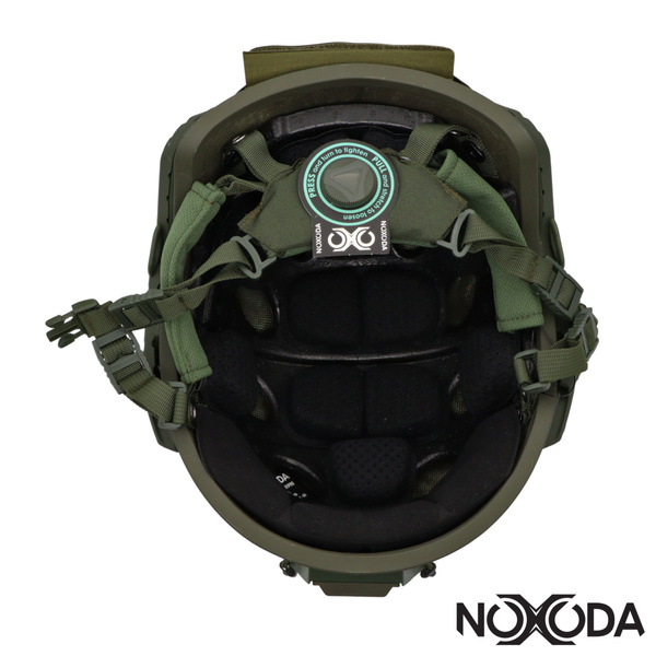 Hełm Balistyczny Noxoda NXH01PRO Typ FAST (High-Cut) – NIJ IIIA / PN-K2O3 JB Tacticals Olive