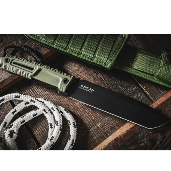 Nóż Taktyczny TUSCAN S600 Extrema Ratio Black