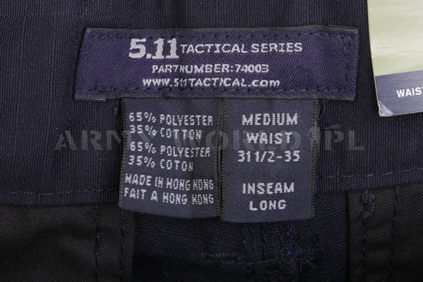 Tactical Cargo Trousers 5.11 Dark Blue Original New