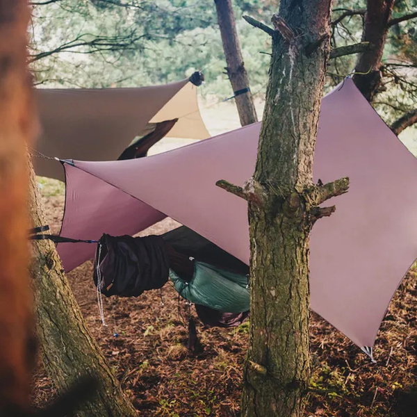 Tarpaulin Heksa 3,6 x 3 m Lesovik Burgundy Ron