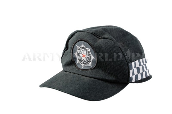 Czapka Zimowa Z Daszkiem Policyjna Olive Oryginał Demobil DST