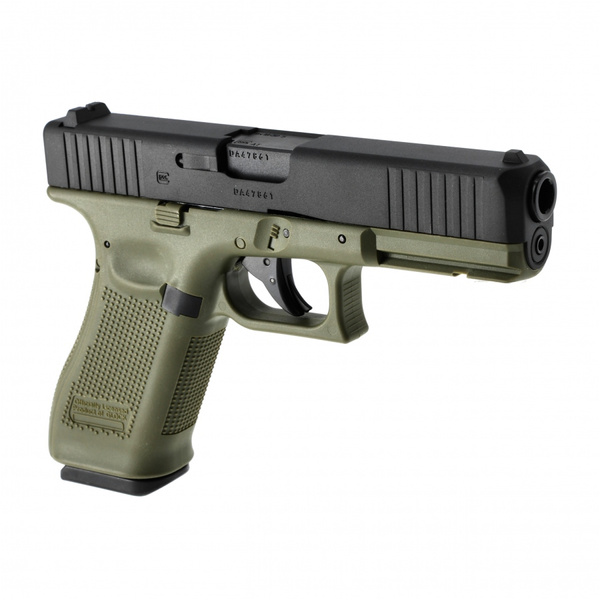 Pistolet Wiatrówka Glock 17 Gen.5 4,5 mm BB CO2 Zielony (5.8471)