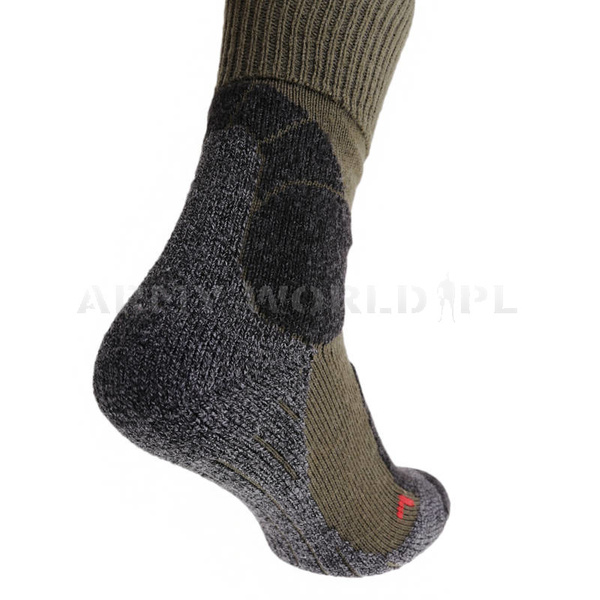 Skarpety Wojskowe Falke-TK1 Olive / Szare Oryginał Demobil BDB