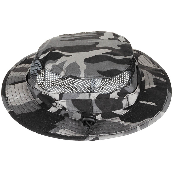 Kapelusz Mesh Boonie MFH Grey Camo (10720M)