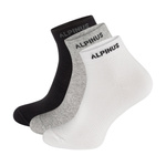 Skarpety Alpinus Puyo 3-Pack Białe/Szare/Czarne (FL43767)