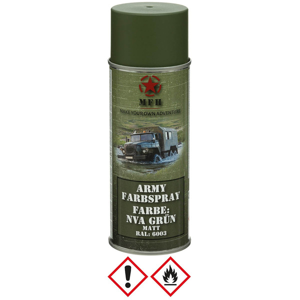 Farba Maskująca / Spray Do Broni 400 ml MFH Matt Nva Green (27375C)