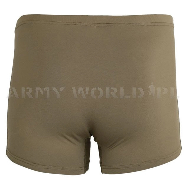 Dutch Army Thermoactive Boxer Shorts Underwear KPU Olive Genuine Military Surplus Used
