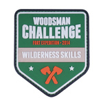 Naszywka Woodsman Challenge 3D PVC Fosco