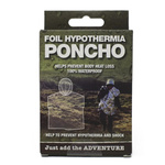 Poncho Awaryjne Emergency Poncho Silver BCB (CL202)