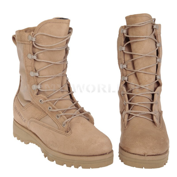 Buty Pustynne TWA Army Combat Boot Temperate Weather Belleville Desert Oryginał Nowe 