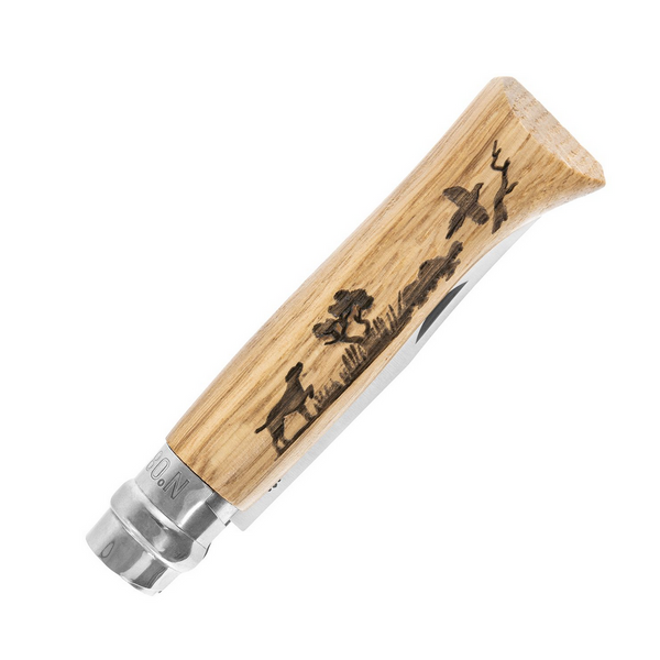 Nóż Składany OPINEL INOX N°8 Animalia Dog Natural (002335)