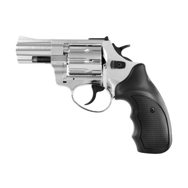 Rewolwer Hukowy Alarmowy ZORAKI R1-K6L BAS lufa 2,5" kal. .22 Long Chrom Błysk