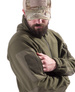 Fleece Jacket with A Hood Hercules 2.0 Pentagon Wolf Grey (K08026-2.0)