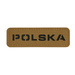 Naszywka Polska 25х80 Laser Cut M-Tac Coyote (51004105)