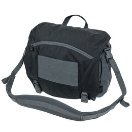 Urban Courier Bag Large® Cordura® Helikon-Tex Black / Shadow Grey (TB-UCL-CD-0135A)