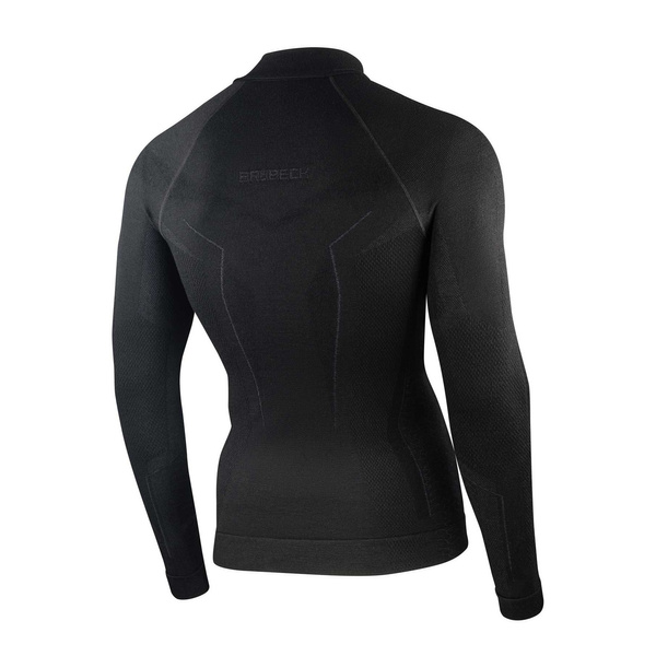 Bluza Męska Extreme MERINO Brubeck Czarna (LS1610)