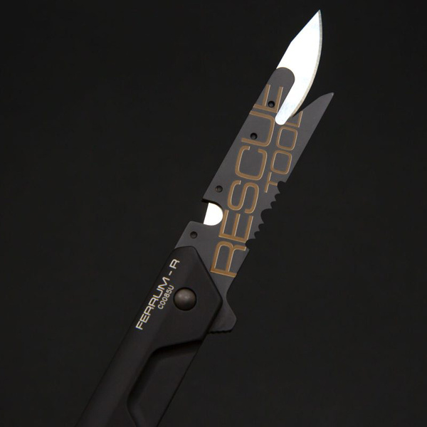 Nóż Składany Ferrum Rescue Extrema Ratio Black