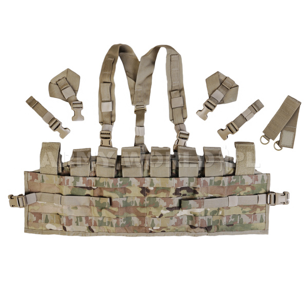 Panel Szturmowy Taktyczny TAP Tactical Assault Panel + Zestaw Uprzęży US Army Multicam Oryginał Demobil BDB