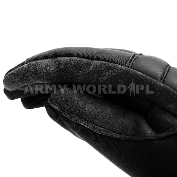 Rękawice Wojskowe Holenderskie KPU Czarne Oryginał Nowe
