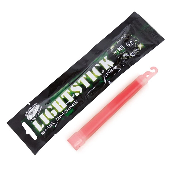 Światło Chemiczne 15 x 150 mm Lightstick Mil-tec  Czerwone (14940010)