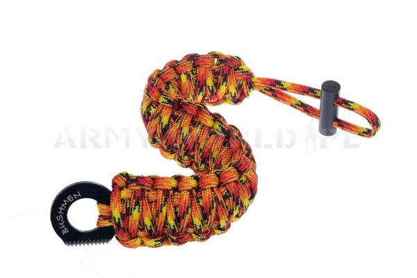 Bransoleta Paracord 6m Z Krzesiwem I Iskrownikiem Bushmen Fire (BU BRCA 6)