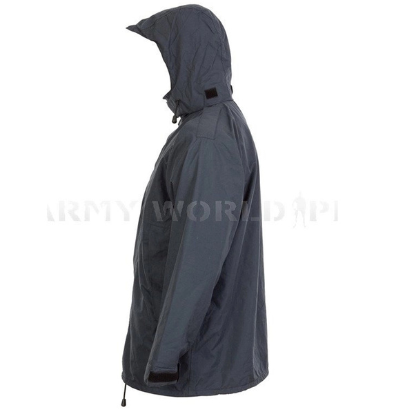 Kurtka Przeciwdeszczowa Wojskowa Holenderska Granatowa Oryginał Demobil II Gatunek