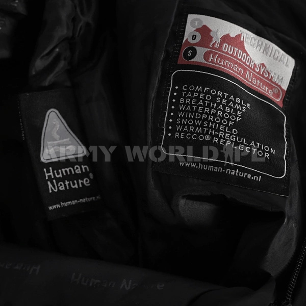 Spodnie Narciarskie Human Nature Czarne Oryginał Demobil DB