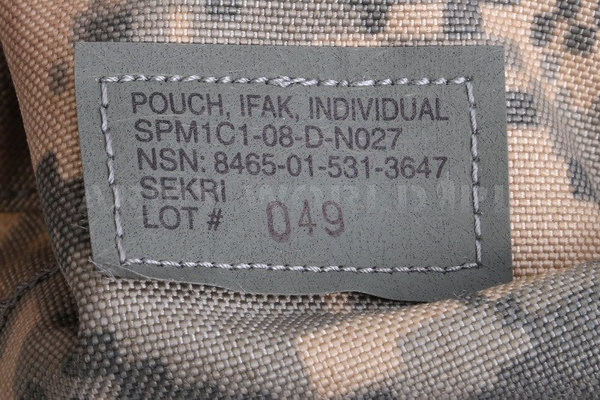 Apteczka US Army IFAK Pouch + IFAK Insert UCP Oryginał Used