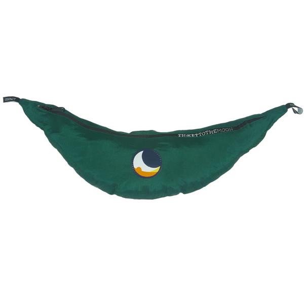 Hamak Jednoosobowy Compact Hammock Ticket To The Moon Dark Green (TMC05)