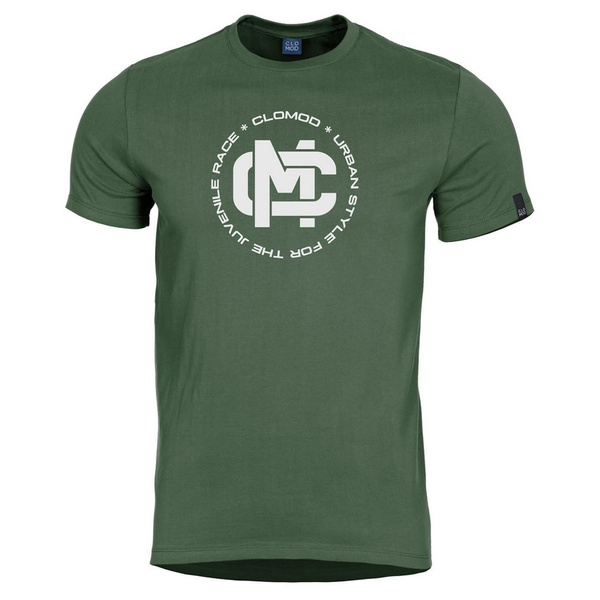 T-shirt CloMod "Initials" Pentagon Olive Green (C090010-IN)