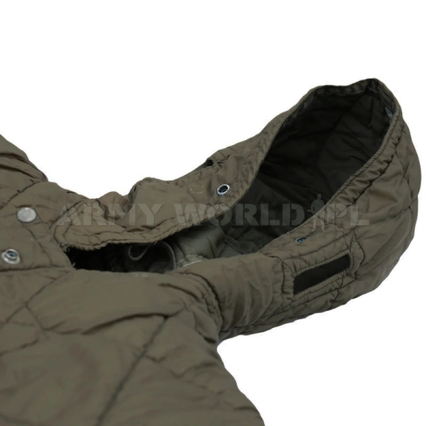 Śpiwór BW Z Rękawami + Pokrowiec Podgumowany MFH Olive Powystawowy