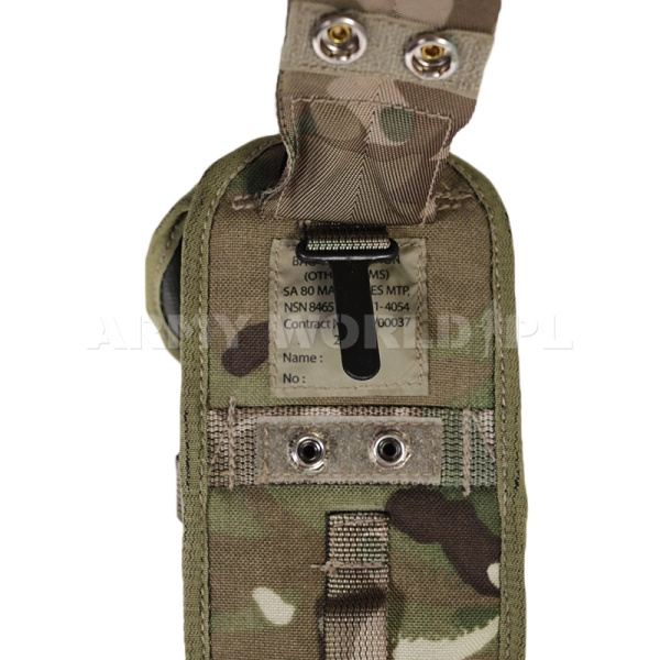 Ładownica Wojskowa Brytyjska Ammunition SA80 Magazine MTP Oryginał Demobil DB