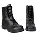 Buty Holenderskie Wojskowe z Metalowym Noskiem Czarne Oryginał Nowe
