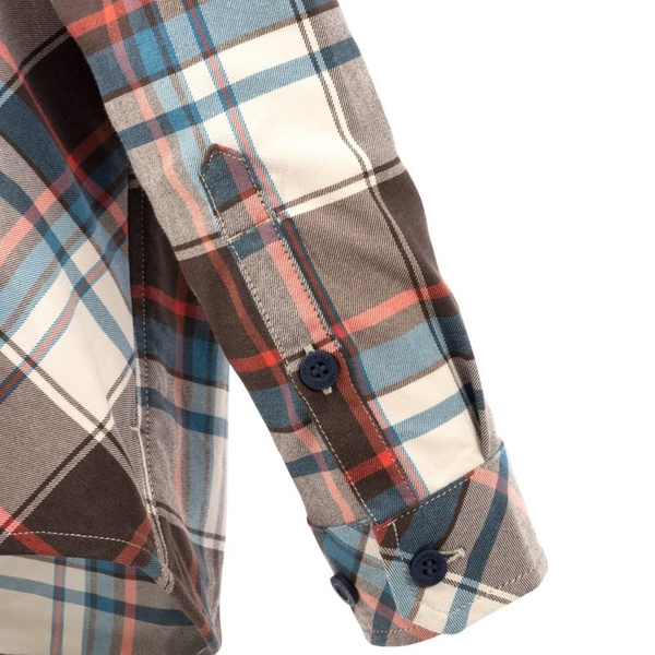 Women's Shirt Marigold Helikon-Tex True Grey Checkered (KO-MWS-NS-PW-B02) 