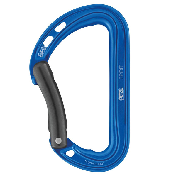 Karabinek Wygięty Spirit Petzl Niebieski (M061AB00)