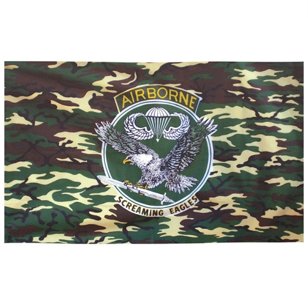 Flaga Airborne Camo With Eagle 100 x 150 cm Fosco (447200)