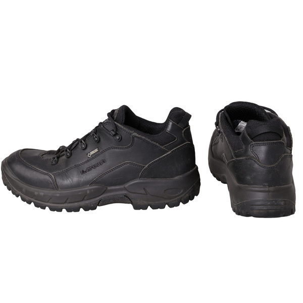 Buty LOWA Renegade GTX Low Czarne Oryginał Demobil BDB