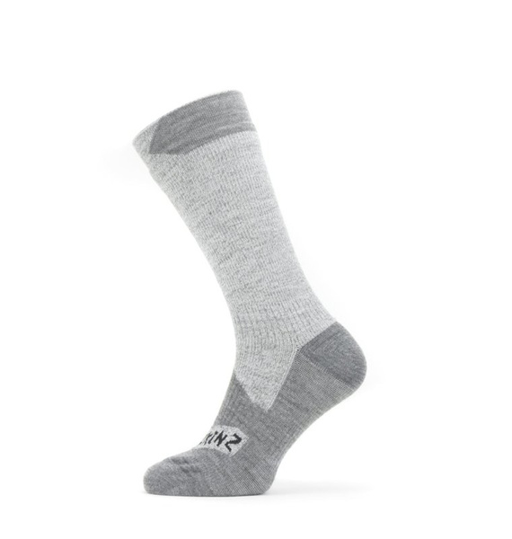 Waterproof Socks Sealskinz All Weather Mid Grey (11100061)