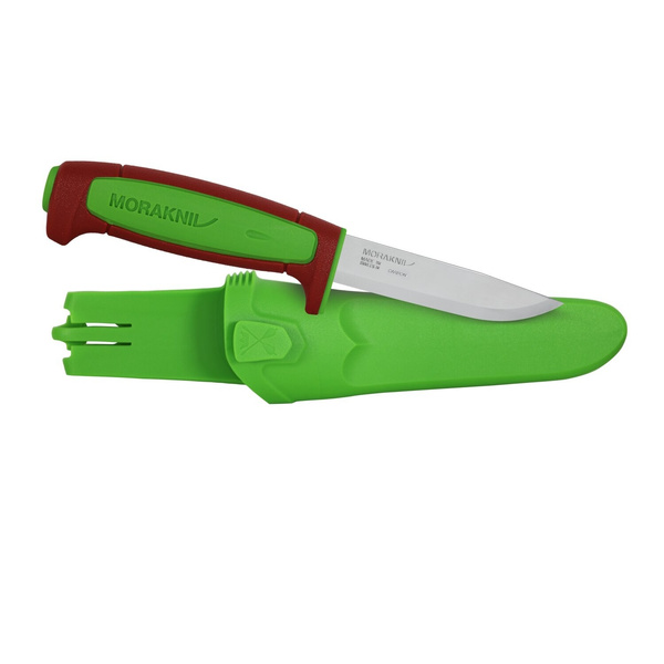 Nóż Morakniv® Basic 511 Colour of the Year 2024 (C) Ivy Green / Dala Red 