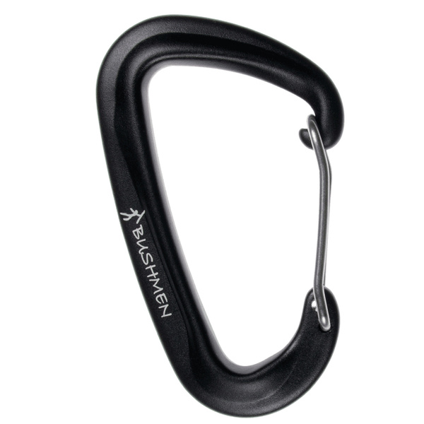 Ultralight Carabiner Bushmen Black New