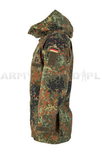 Military Rainproof Set Gore-tex Bundeswehr Flecktarn Original Demobil