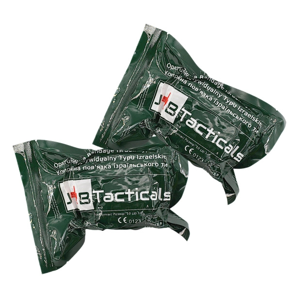 Opatrunek Indywidualny 10 cm Bandaż Izraelski 4″ JB Tacticals