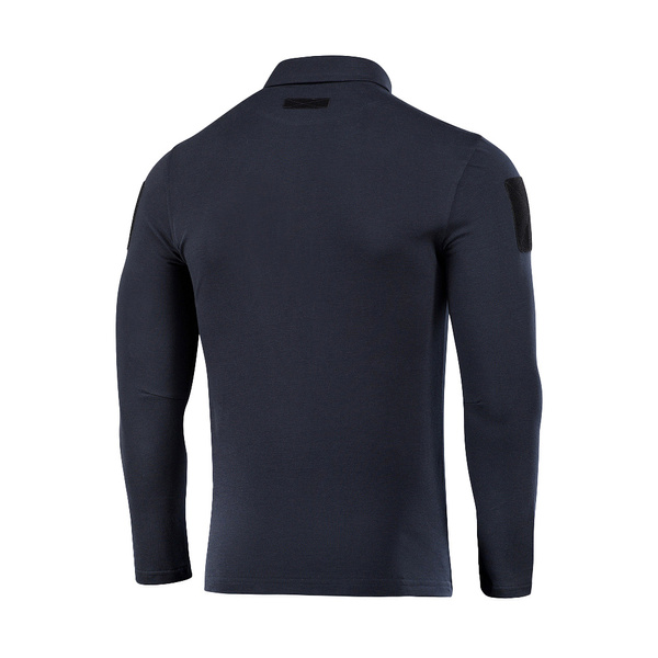 Koszulka Polo Taktyczna Z Długim Rękawem M-Tac Dark Navy Blue (80021015)